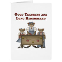 Good Teachers are Long Remembered cards by robynsnest Good Teachers are Long Remembered cards