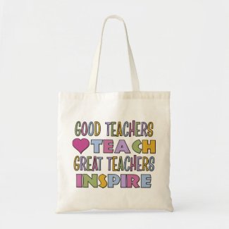 Good Teachers Teach Tote Bags