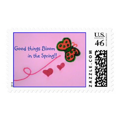 Good things Bloom in Springtime stamp by KatAnnette