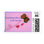 Good things Bloom in Springtime stamp