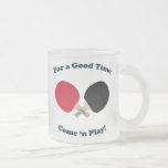 Good Time Ping Pong Coffee Mugs