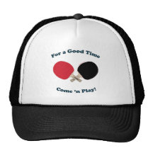 Good Time Ping Pong Hats