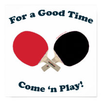 Good Time Ping Pong Poster