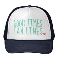 Good Times Tan Lines Summer hat girls