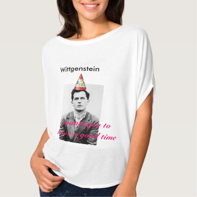 Good times Wittgenstein T-shirt