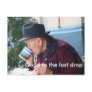 Good to the last drop postcard