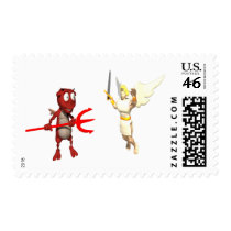 Good vs Evil Postage