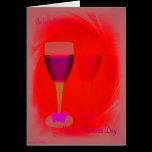 Good Wine Valentine Card 2 cards