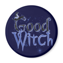 Good Witch 08 Magnet by Method77 Good Witch 08 Magnet