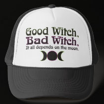 "Good Witch, Bad Witch..." Caps hats