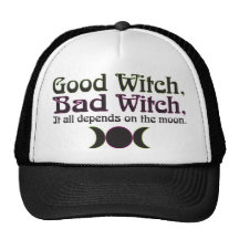 "Good Witch, Bad Witch..." Caps Mesh Hats