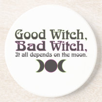 "Good Witch, Bad Witch..." Coaster coasters