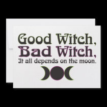 "Good Witch, Bad Witch..." Invitations