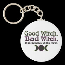 "Good Witch, Bad Witch..." Keychain