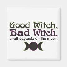 "Good Witch, Bad Witch..." Magnets