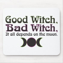 "Good Witch, Bad Witch..." Mousepad