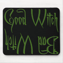Good Witch/Bad Witch mousepads