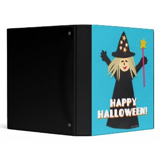 Good Witch Halloween Notebook binder