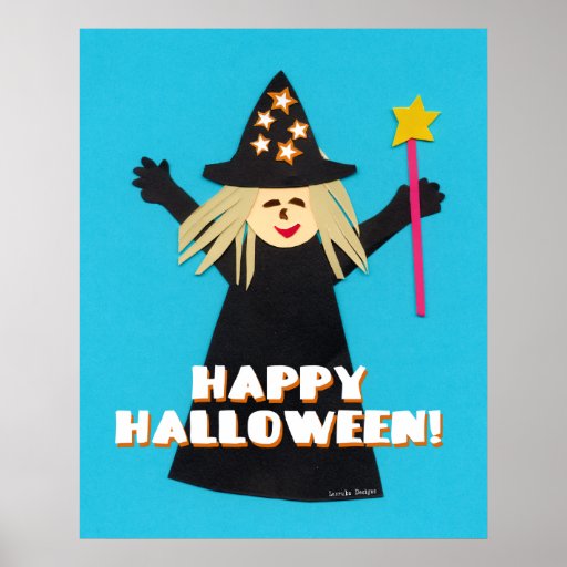 Good Witch Halloween Poster