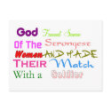 Good Women postcards