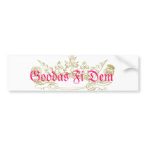 Goodas Bumper Sticker