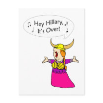 Goodbye Hillary Postcard