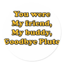 Goodbye Pluto stickers by Imisspluto686 Goodbye Pluto stickers