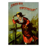 Goodbye Sweetheart Greeting Card