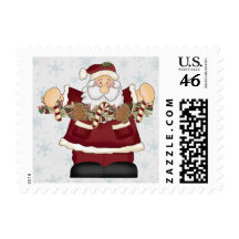 Goodies Santa Stamp