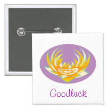 Goodluck HolyPurple Lotus Energy Pins