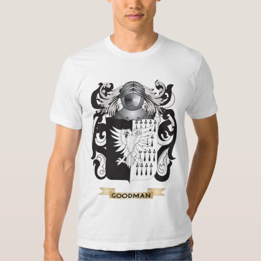 Goodman Coat of Arms (Family Crest) TShirt Zazzle