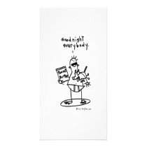 goodnight photo card template