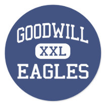 Goodwill - Eagles - High - Los Angeles California stickers by customteamsportswear Goodwill - Eagles - High - Los Angeles California stickers