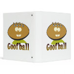 GOOFBALL funny football cartoon character binders