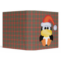 goofkins penguin xmas santa binders