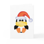 goofkins penguin xmas santa greeting cards