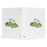 goofy baby alligator vinyl binders