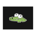 goofy baby alligator postcards