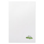 goofy baby alligator stationery paper