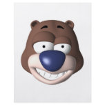 goofy bear face flyer