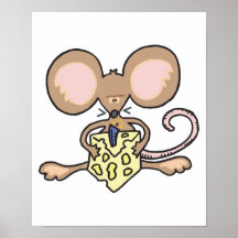 goofy birthday mouse print