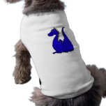 Goofy Blue Dragon Dog Tee