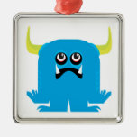 goofy blue monster christmas tree ornaments