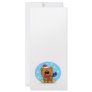 goofy christmas present santa bear customized rack card