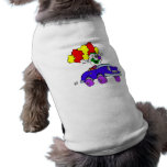 Goofy Clown in little car Pet T-shirt