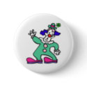 goofy clown waving