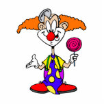 Goofy Clown with Lillipop Cut Outs