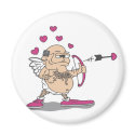 Goofy Cupid Merchandise magnets