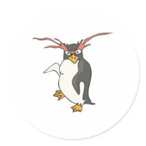 goofy dancing penguin stickers