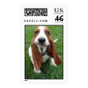 Goofy Face Basset Hound Stamp by robinkrzyzak78 Goofy Face Basset Hound Stamp